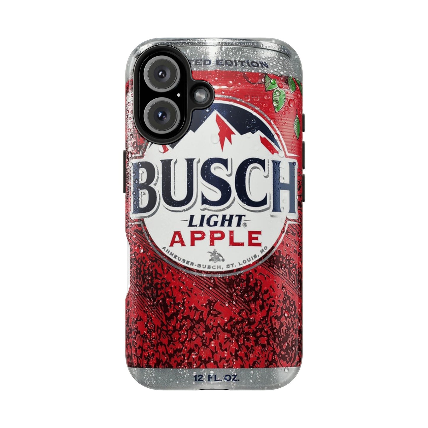 Busch Light Apple Bapple Vibes Phone Case – Funny Apple-Inspired Design, Slim Protective Cover for iPhone & Samsung, Crisp Limited Edition Aesthetic