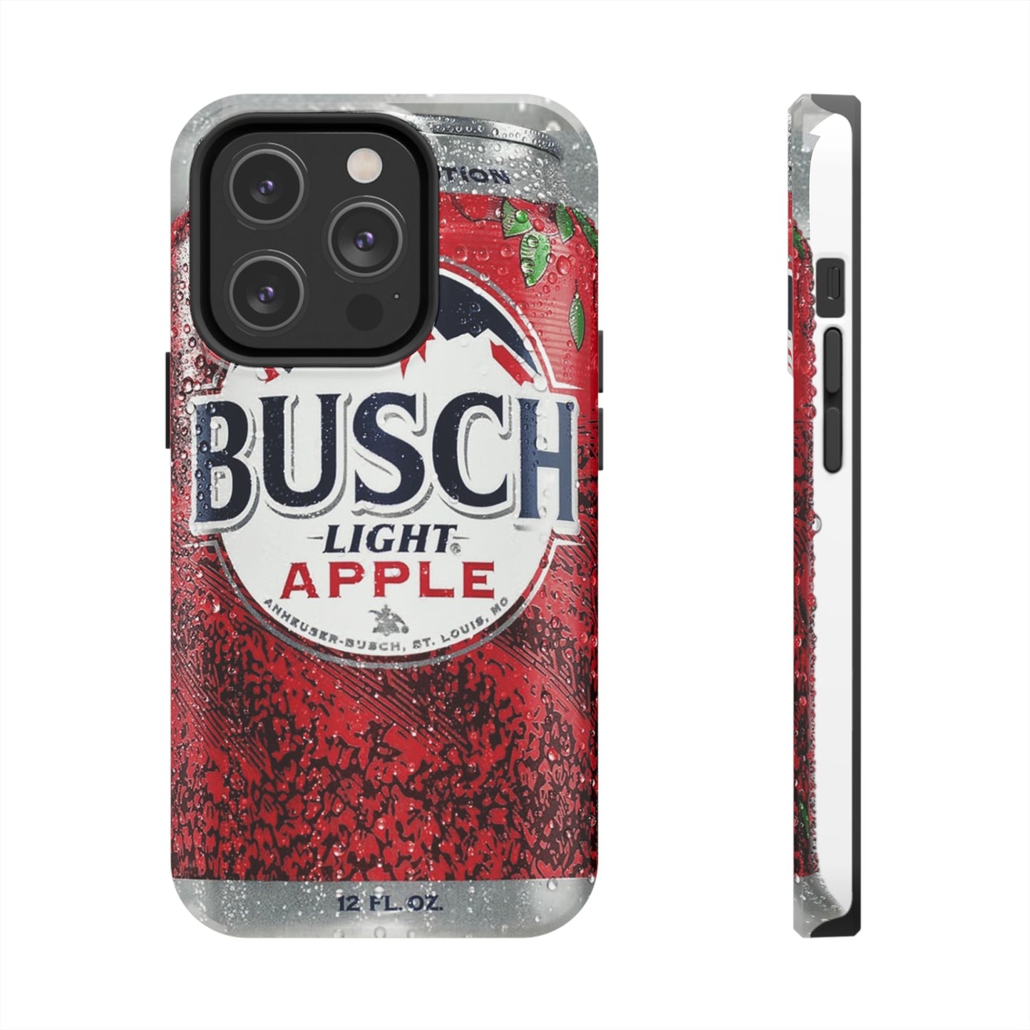 Busch Light Apple Bapple Vibes Phone Case – Funny Apple-Inspired Design, Slim Protective Cover for iPhone & Samsung, Crisp Limited Edition Aesthetic