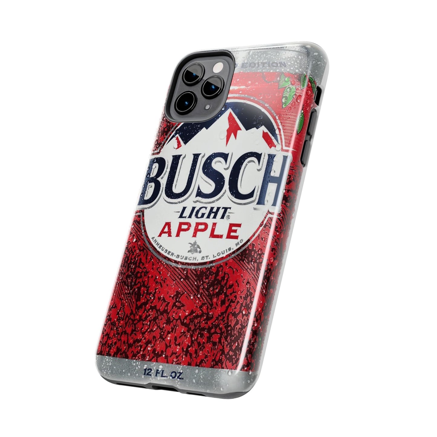 Busch Light Apple Bapple Vibes Phone Case – Funny Apple-Inspired Design, Slim Protective Cover for iPhone & Samsung, Crisp Limited Edition Aesthetic