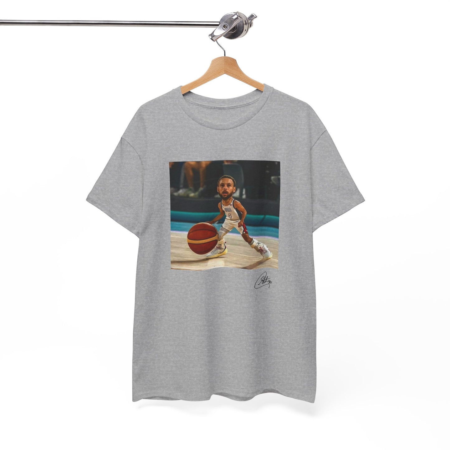 Stephen Curry Box Graphic Tee - NBA Basketball Fan Apparel