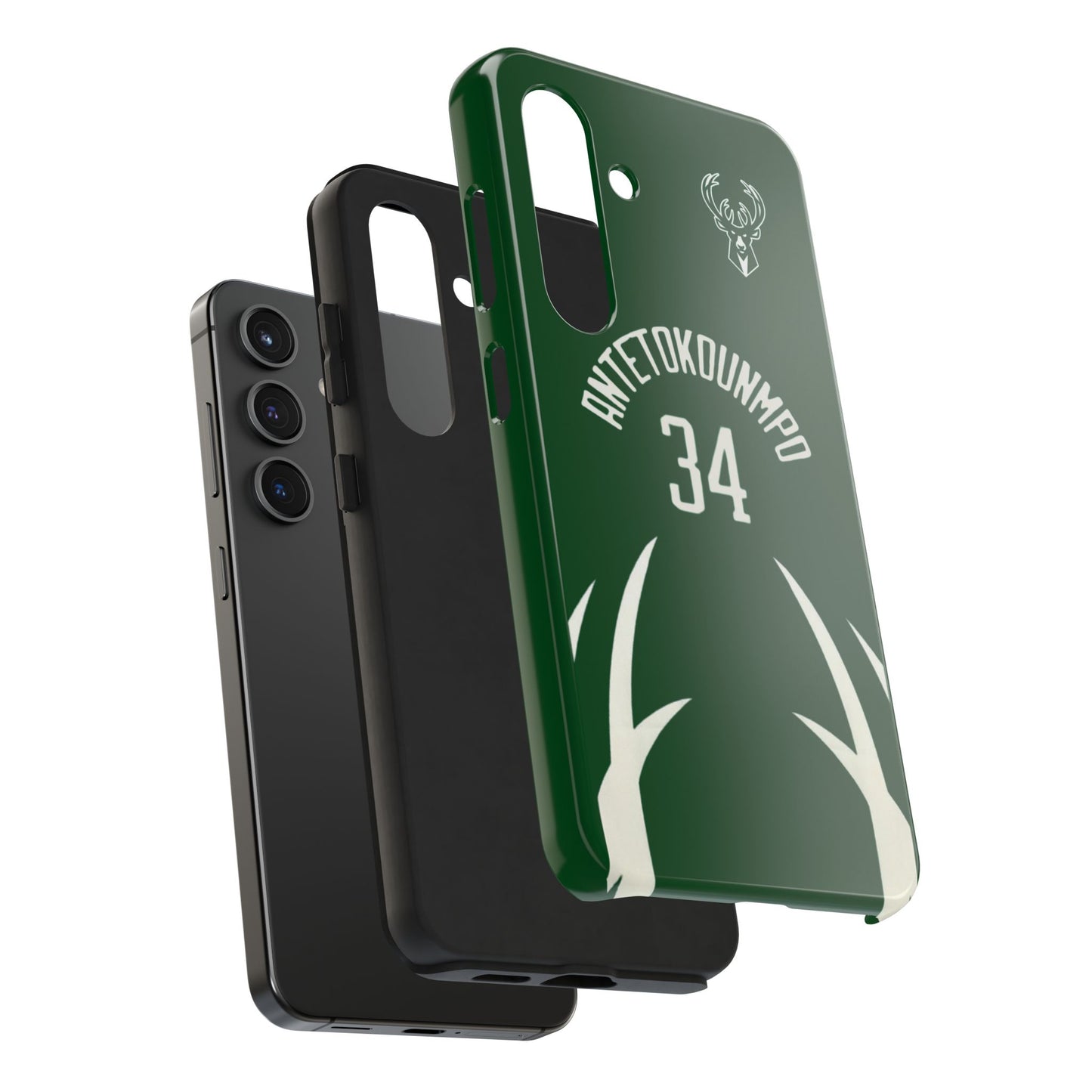 Giannis Antetokounmpo Milwaukee Bucks – Basketball iPhone and Samsung Case Green