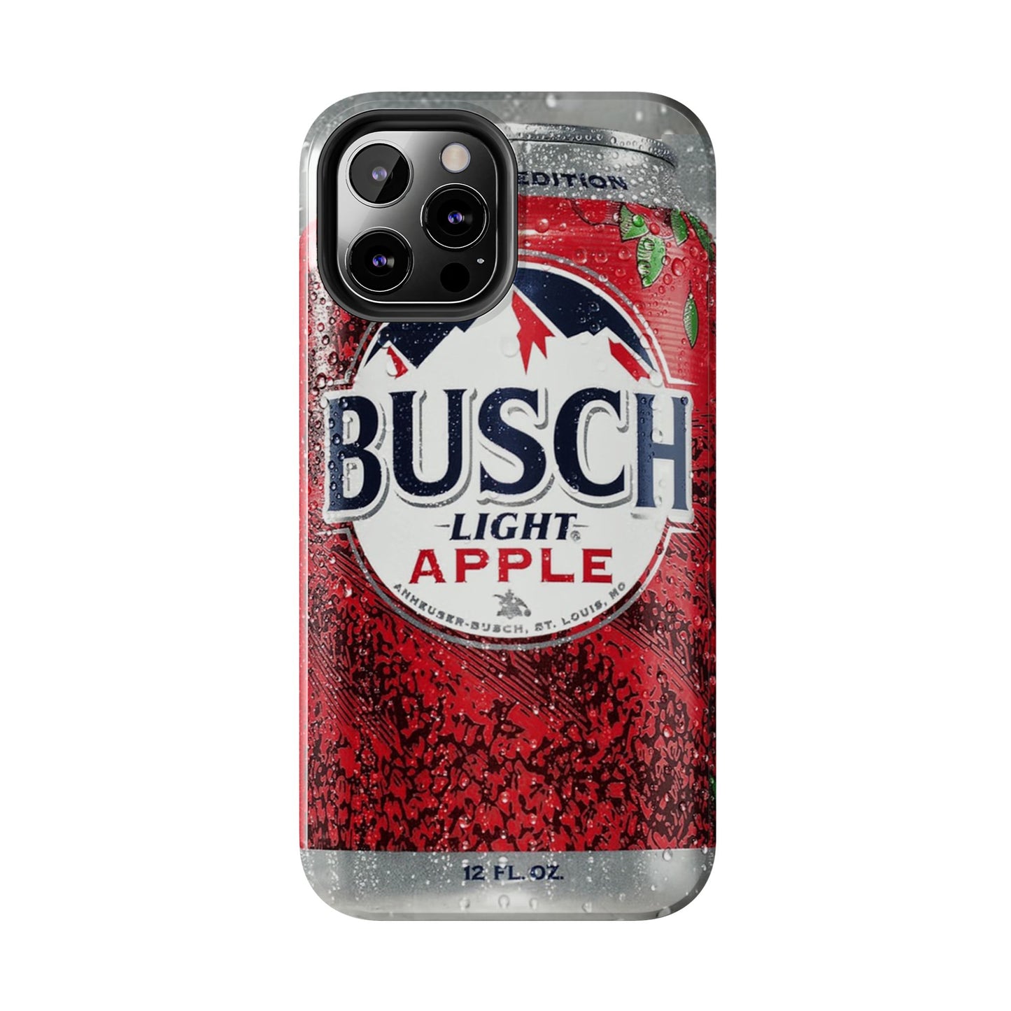 Busch Light Apple Bapple Vibes Phone Case – Funny Apple-Inspired Design, Slim Protective Cover for iPhone & Samsung, Crisp Limited Edition Aesthetic