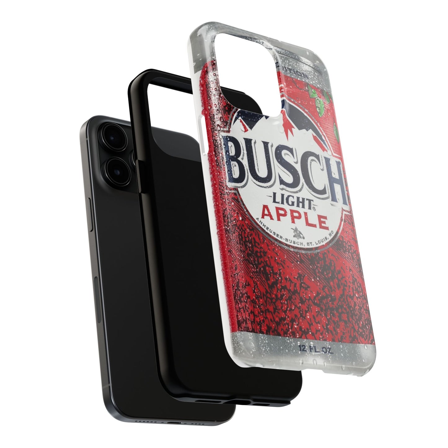 Busch Light Apple Bapple Vibes Phone Case – Funny Apple-Inspired Design, Slim Protective Cover for iPhone & Samsung, Crisp Limited Edition Aesthetic
