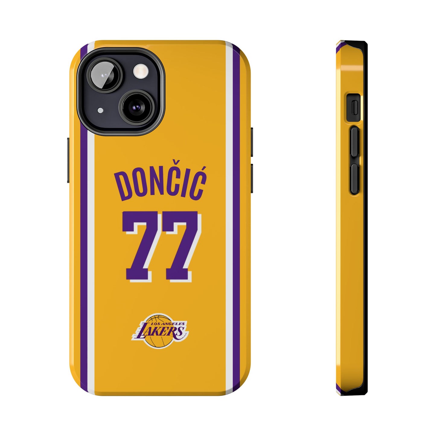Luka Dončić, Los Angeles Lakers – Hollywood Magic Basketball iPhone and Samsung Case