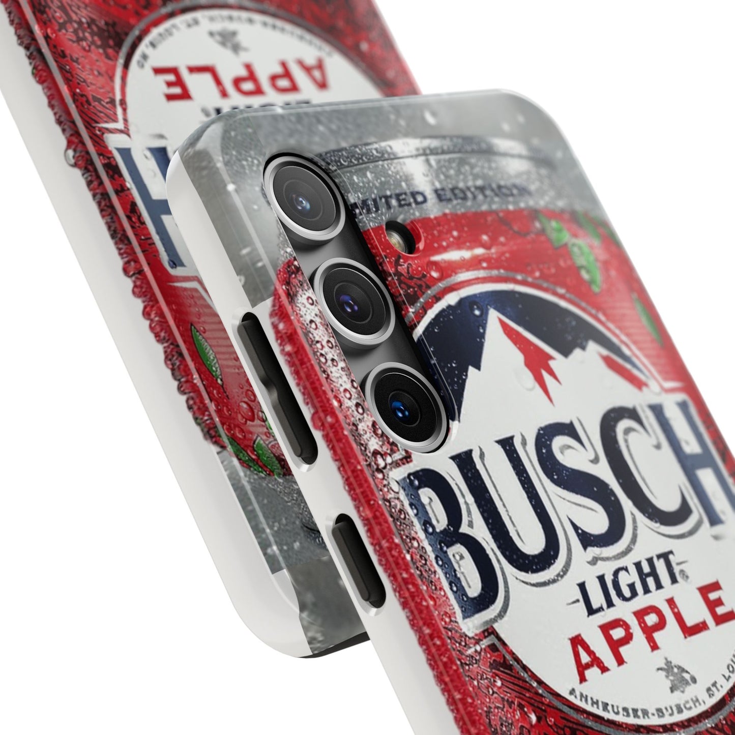 Busch Light Apple Bapple Vibes Phone Case – Funny Apple-Inspired Design, Slim Protective Cover for iPhone & Samsung, Crisp Limited Edition Aesthetic