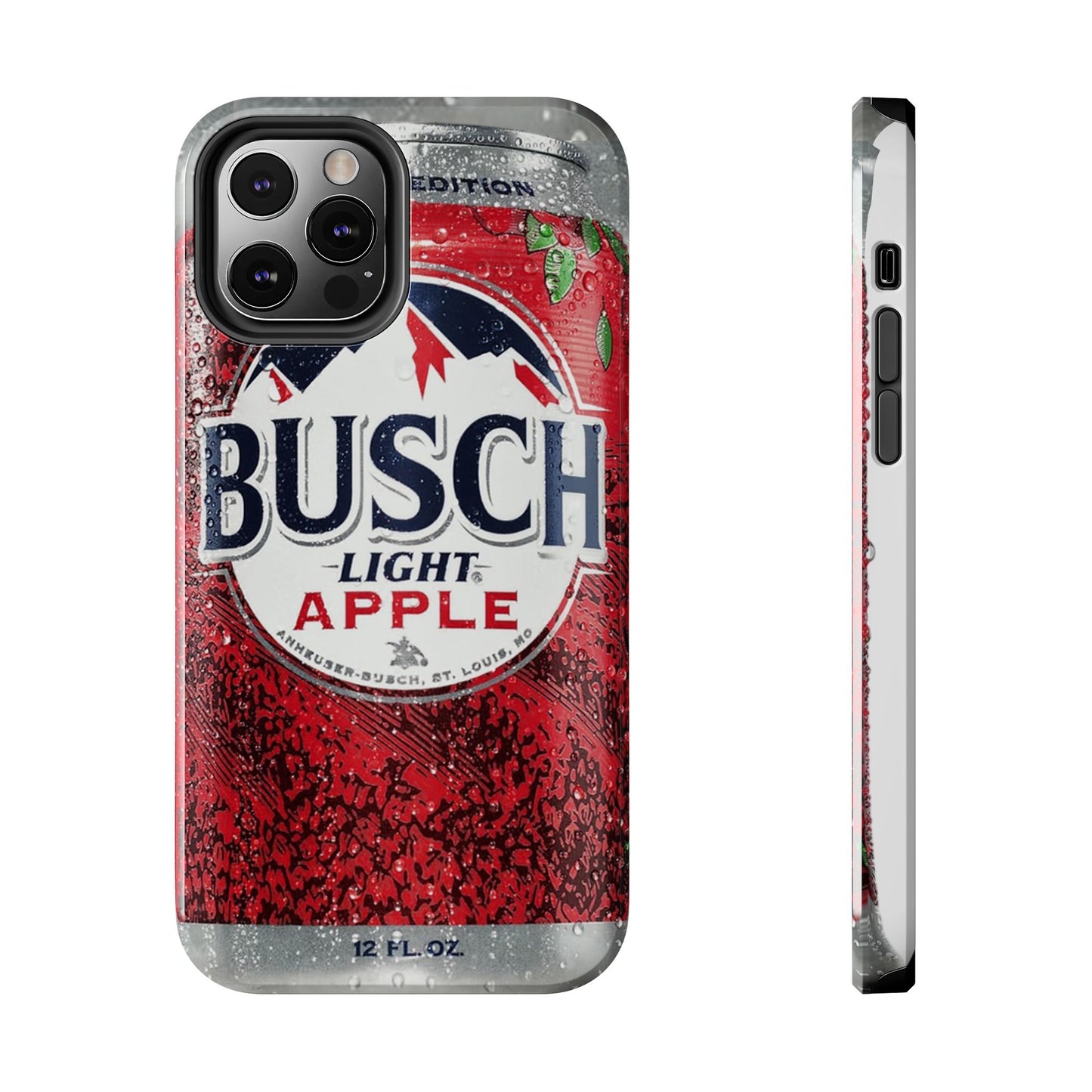 Busch Light Apple Bapple Vibes Phone Case – Funny Apple-Inspired Design, Slim Protective Cover for iPhone & Samsung, Crisp Limited Edition Aesthetic