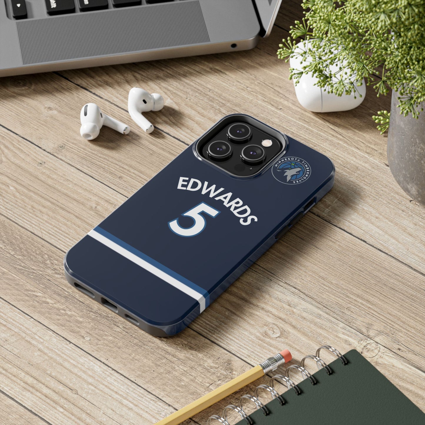Anthony Edwards, Minnesota Timberwolves – Basketball iPhone and Samsung Case
