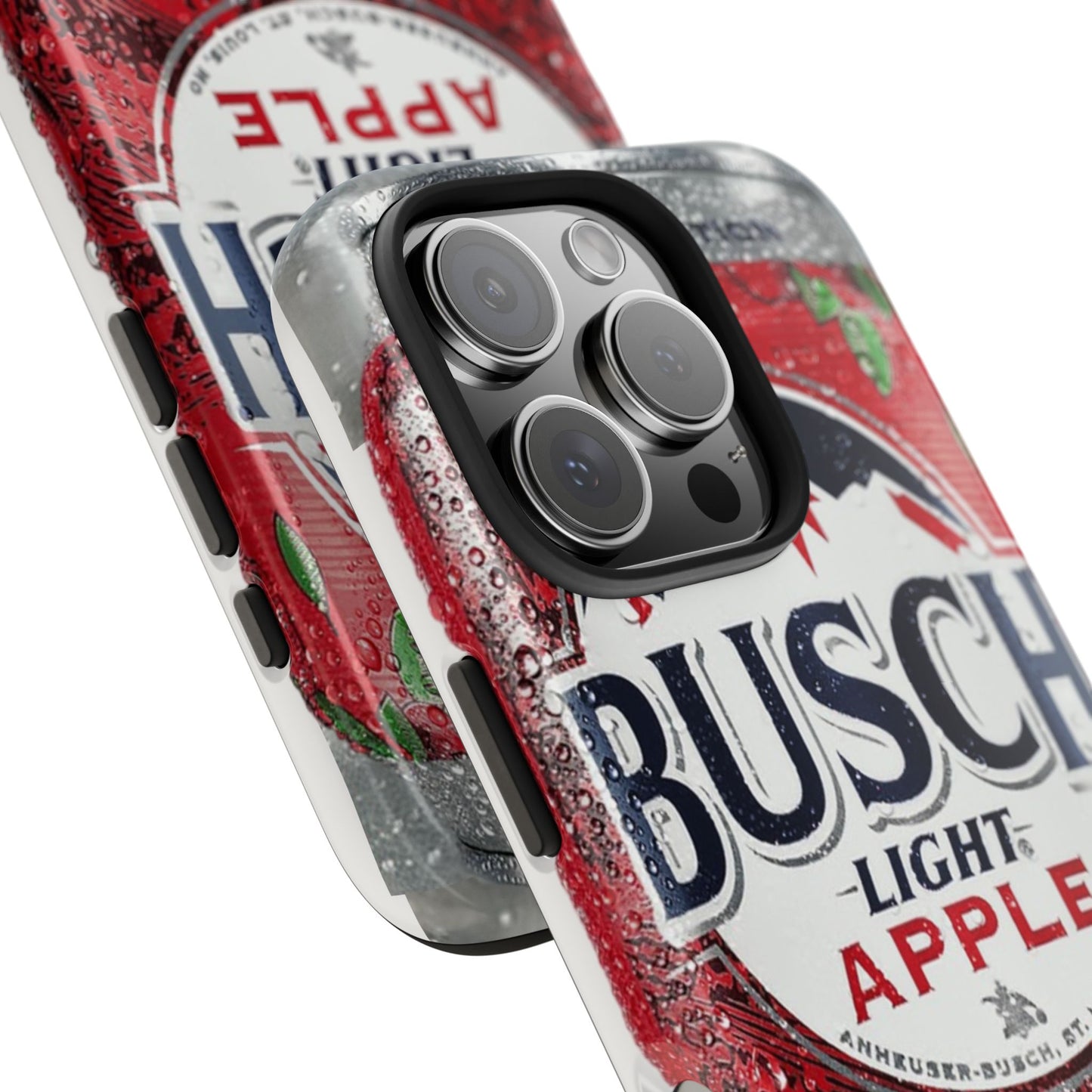 Busch Light Apple Bapple Vibes Phone Case – Funny Apple-Inspired Design, Slim Protective Cover for iPhone & Samsung, Crisp Limited Edition Aesthetic