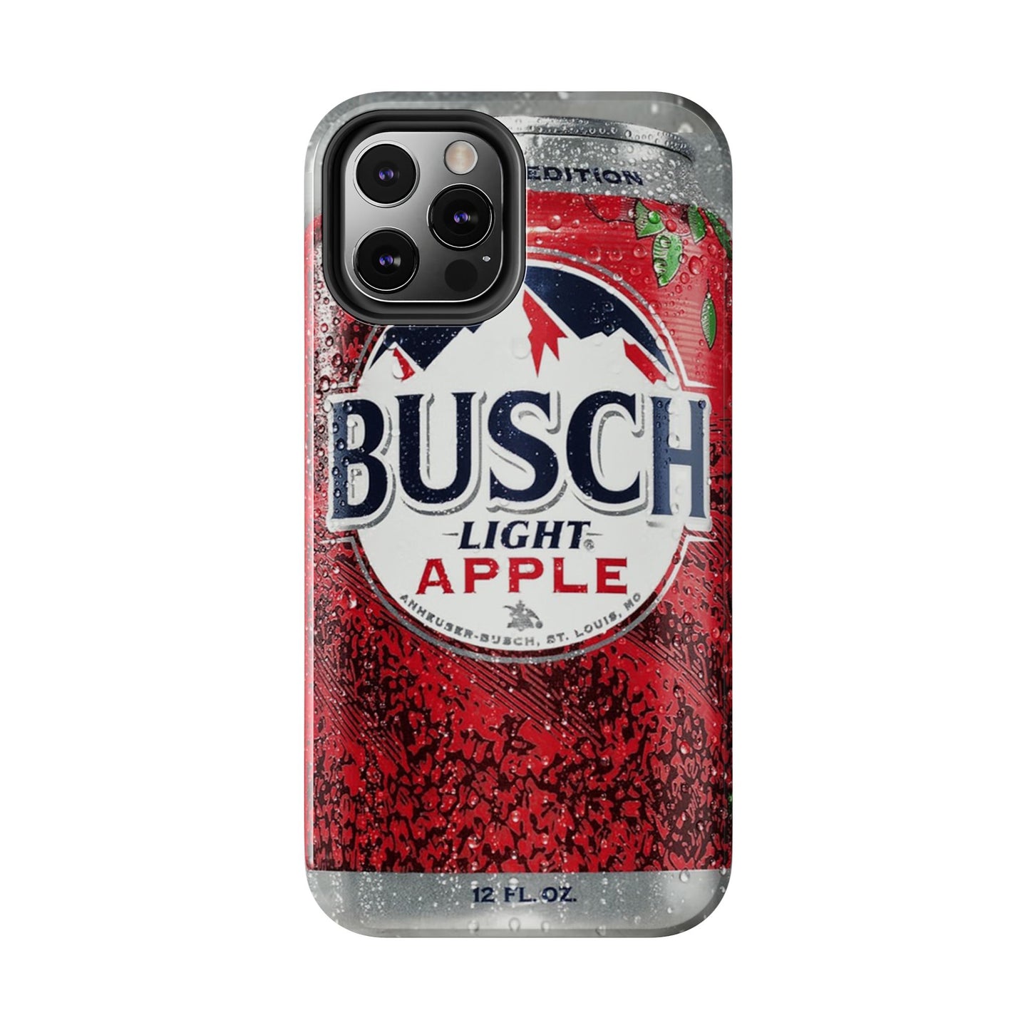 Busch Light Apple Bapple Vibes Phone Case – Funny Apple-Inspired Design, Slim Protective Cover for iPhone & Samsung, Crisp Limited Edition Aesthetic