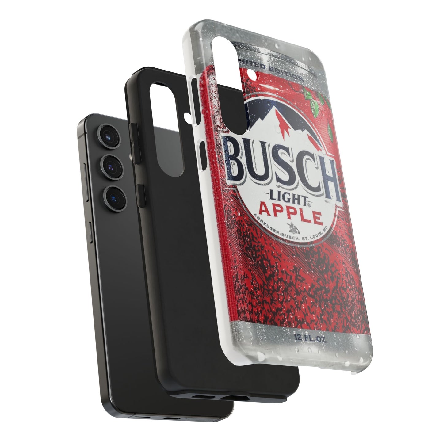 Busch Light Apple Bapple Vibes Phone Case – Funny Apple-Inspired Design, Slim Protective Cover for iPhone & Samsung, Crisp Limited Edition Aesthetic