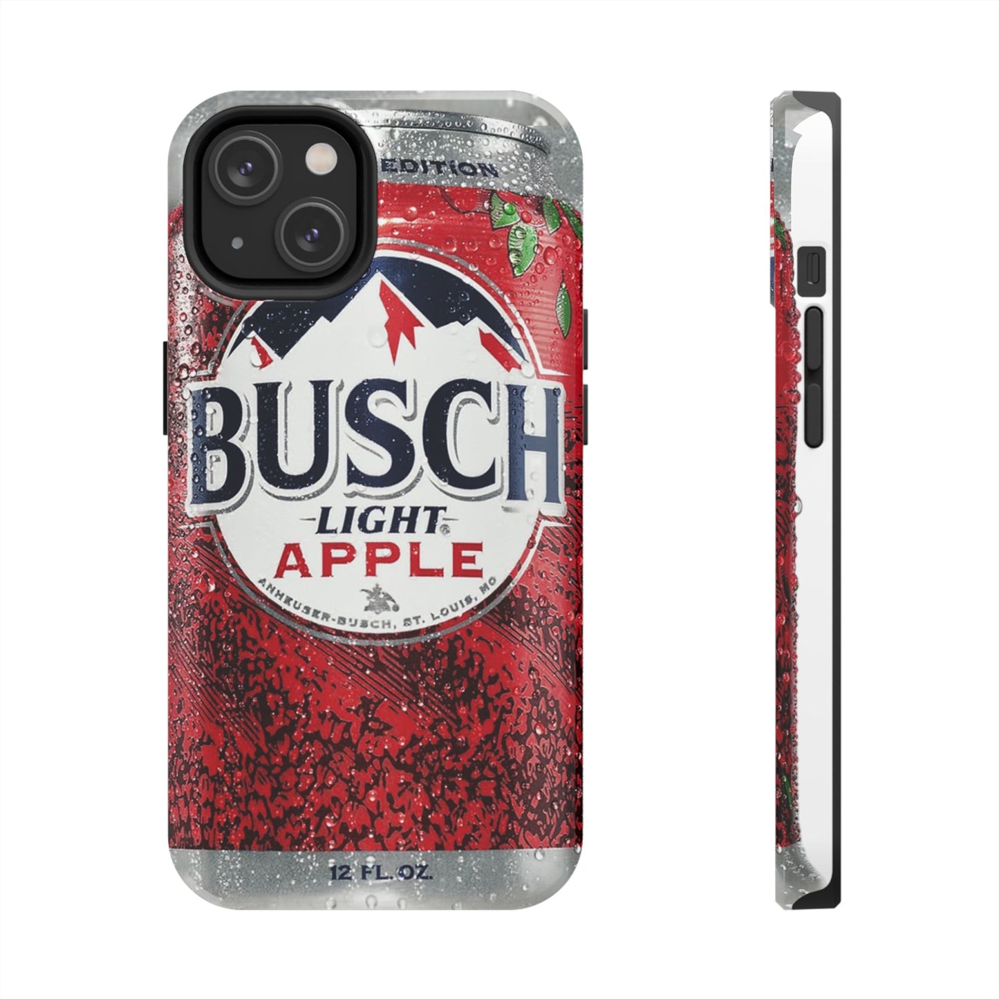 Busch Light Apple Bapple Vibes Phone Case – Funny Apple-Inspired Design, Slim Protective Cover for iPhone & Samsung, Crisp Limited Edition Aesthetic