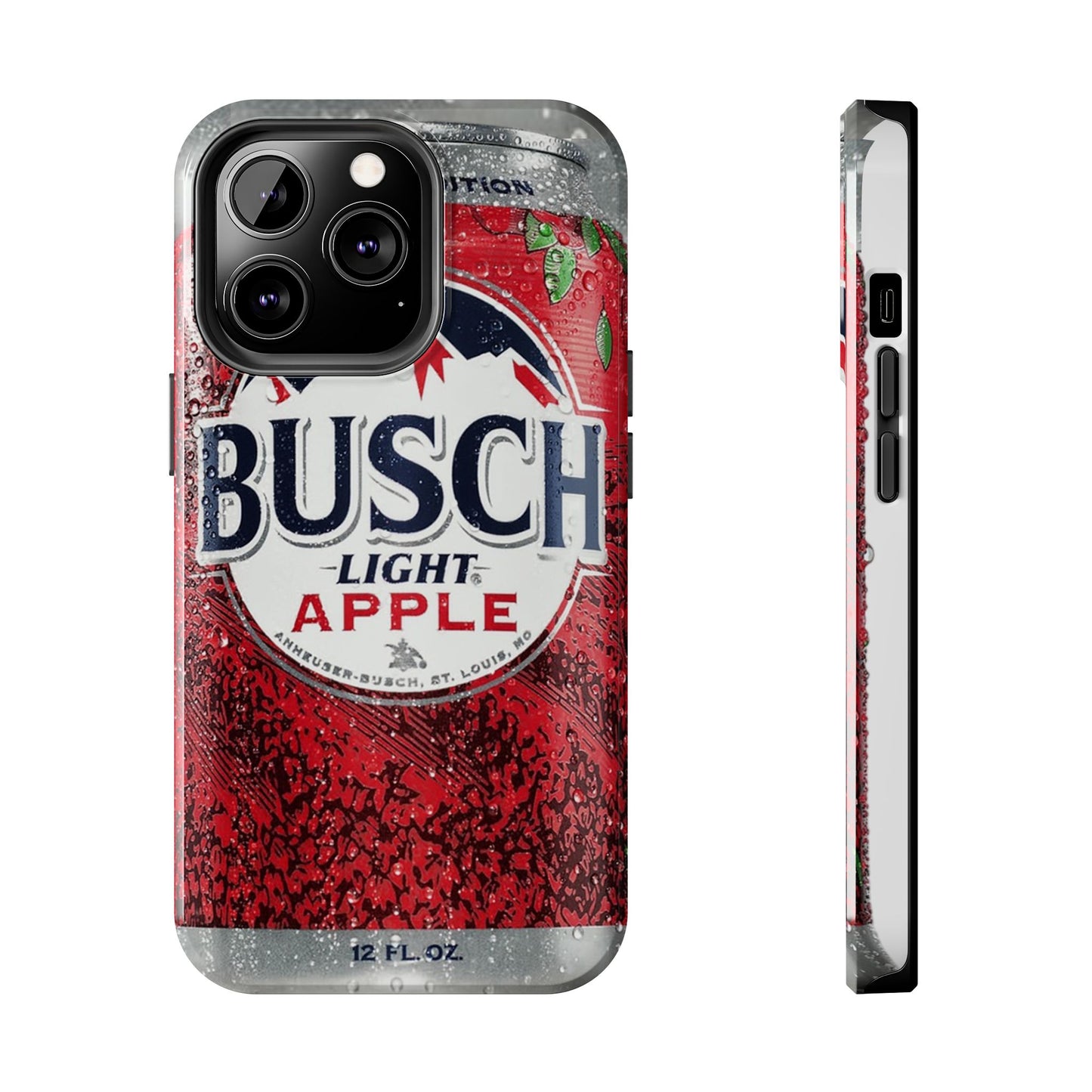 Busch Light Apple Bapple Vibes Phone Case – Funny Apple-Inspired Design, Slim Protective Cover for iPhone & Samsung, Crisp Limited Edition Aesthetic