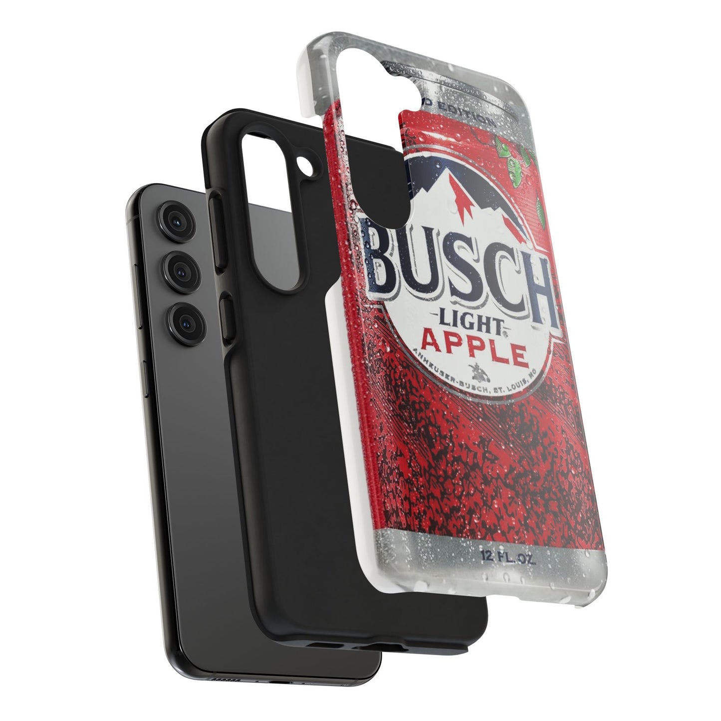 Busch Light Apple Bapple Vibes Phone Case – Funny Apple-Inspired Design, Slim Protective Cover for iPhone & Samsung, Crisp Limited Edition Aesthetic