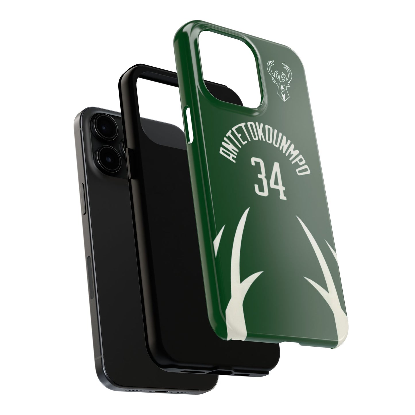 Giannis Antetokounmpo Milwaukee Bucks – Basketball iPhone and Samsung Case Green