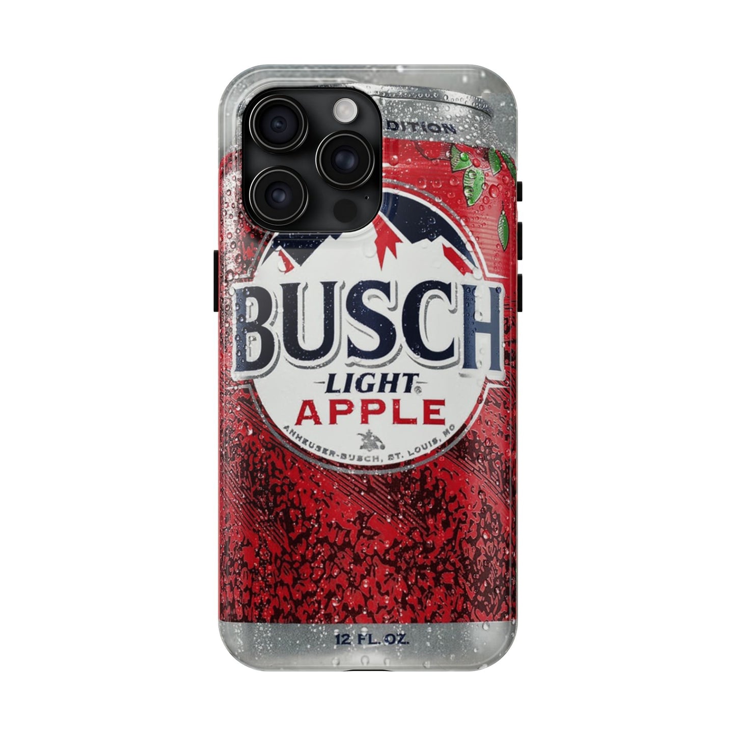 Busch Light Apple Bapple Vibes Phone Case – Funny Apple-Inspired Design, Slim Protective Cover for iPhone & Samsung, Crisp Limited Edition Aesthetic
