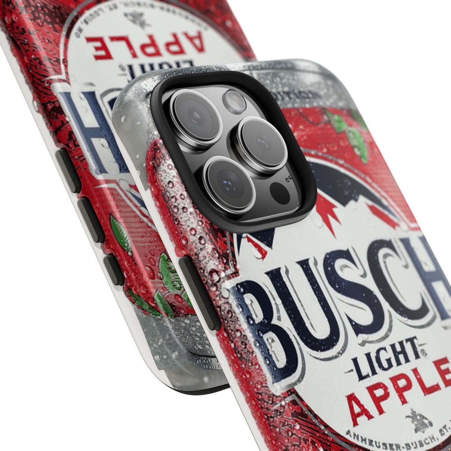 Busch Light Apple Bapple Vibes Phone Case – Funny Apple-Inspired Design, Slim Protective Cover for iPhone & Samsung, Crisp Limited Edition Aesthetic