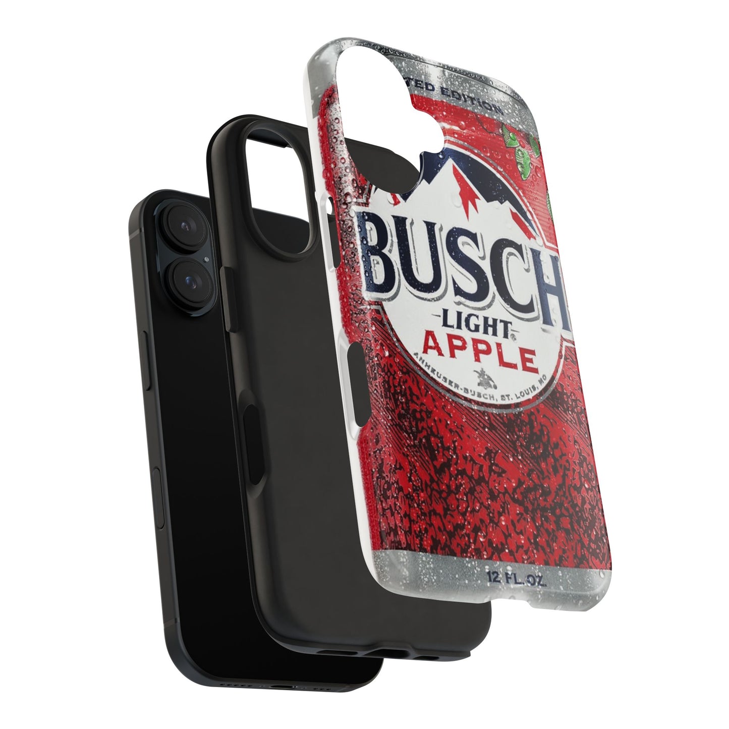 Busch Light Apple Bapple Vibes Phone Case – Funny Apple-Inspired Design, Slim Protective Cover for iPhone & Samsung, Crisp Limited Edition Aesthetic