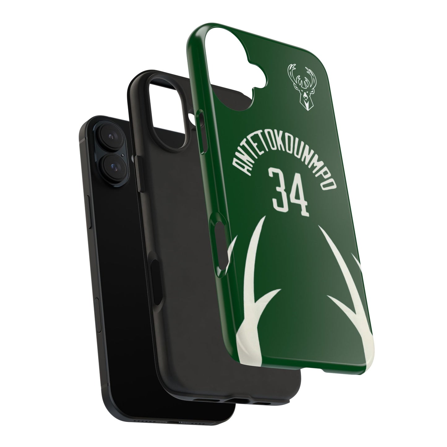 Giannis Antetokounmpo Milwaukee Bucks – Basketball iPhone and Samsung Case Green