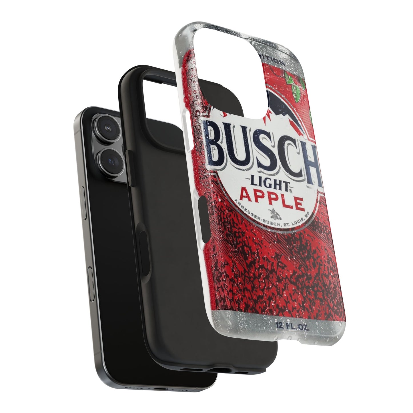 Busch Light Apple Bapple Vibes Phone Case – Funny Apple-Inspired Design, Slim Protective Cover for iPhone & Samsung, Crisp Limited Edition Aesthetic