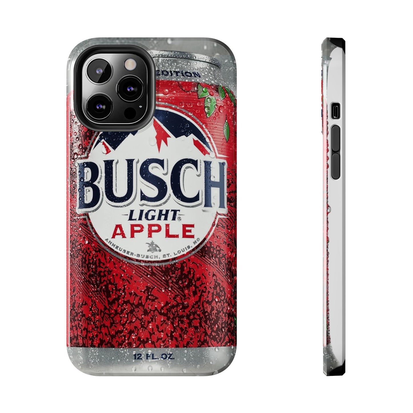 Busch Light Apple Bapple Vibes Phone Case – Funny Apple-Inspired Design, Slim Protective Cover for iPhone & Samsung, Crisp Limited Edition Aesthetic