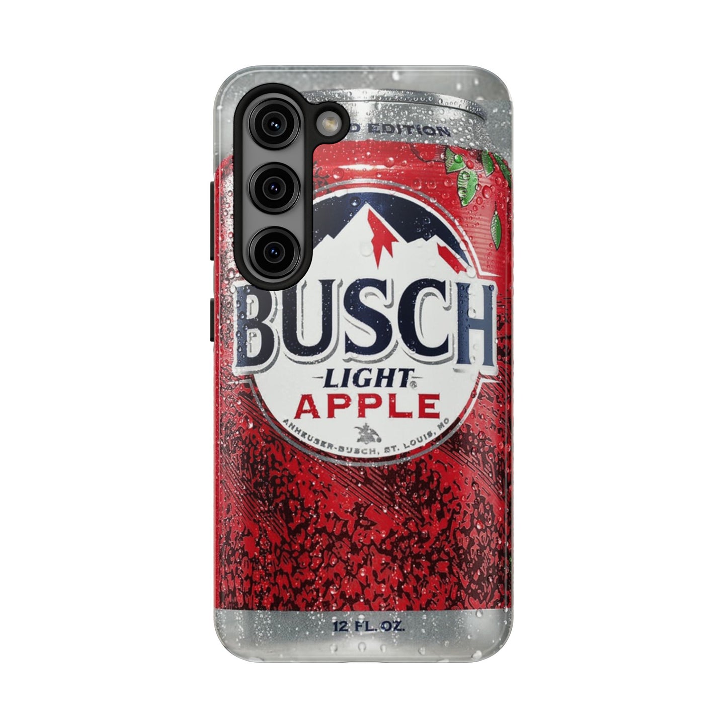 Busch Light Apple Bapple Vibes Phone Case – Funny Apple-Inspired Design, Slim Protective Cover for iPhone & Samsung, Crisp Limited Edition Aesthetic