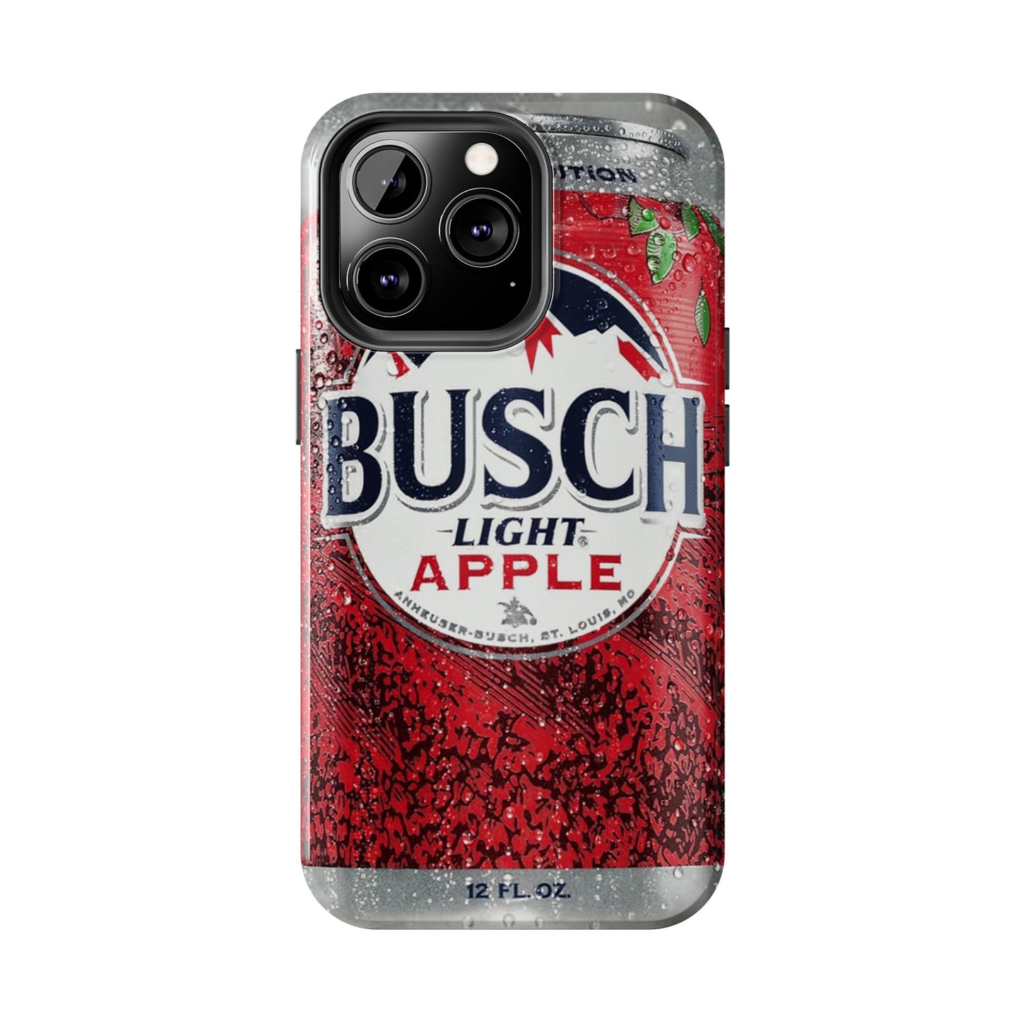 Busch Light Apple Bapple Vibes Phone Case – Funny Apple-Inspired Design, Slim Protective Cover for iPhone & Samsung, Crisp Limited Edition Aesthetic