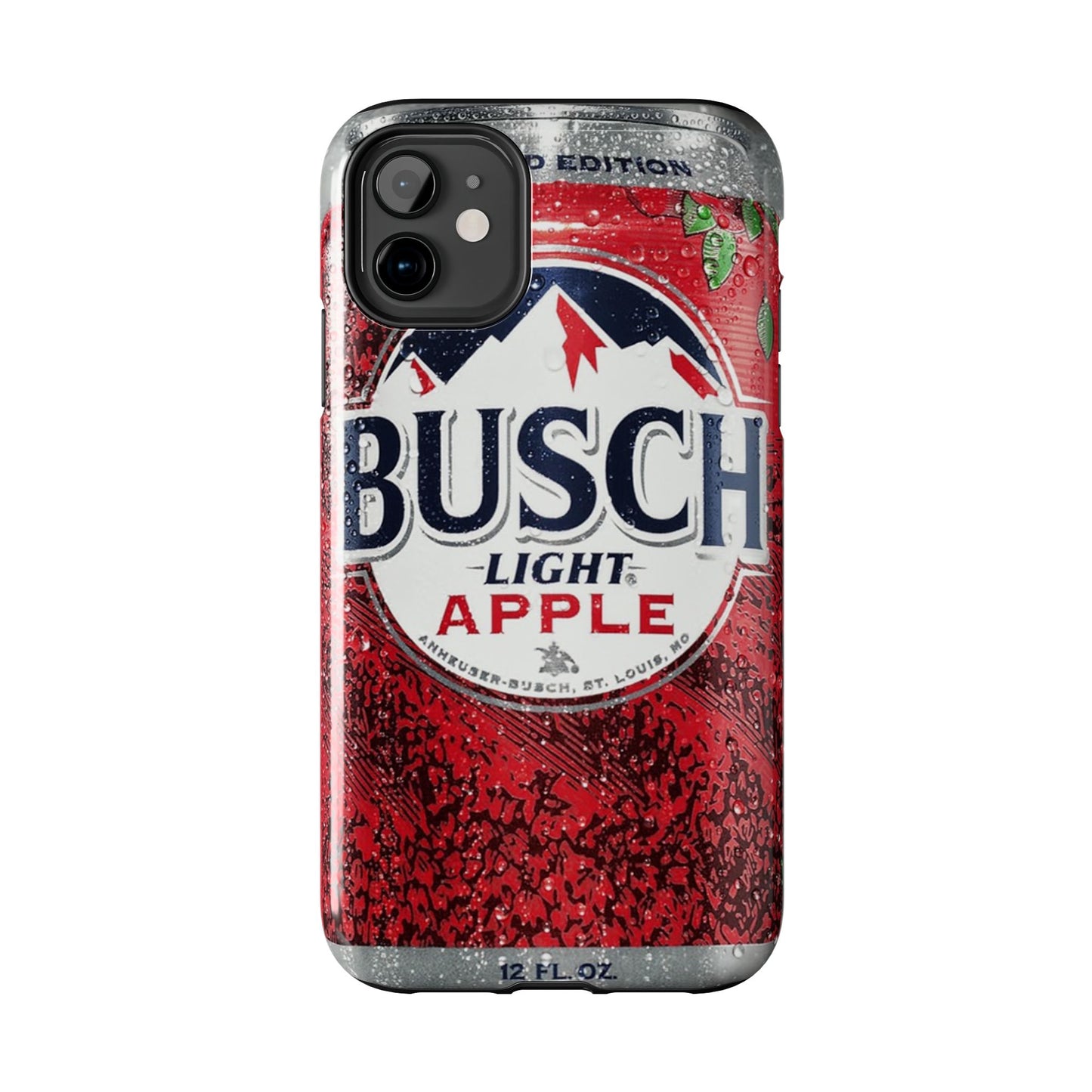 Busch Light Apple Bapple Vibes Phone Case – Funny Apple-Inspired Design, Slim Protective Cover for iPhone & Samsung, Crisp Limited Edition Aesthetic