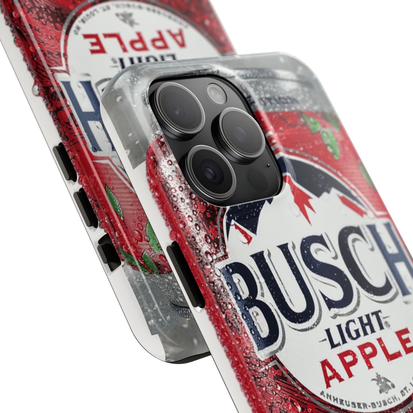 Busch Light Apple Bapple Vibes Phone Case – Funny Apple-Inspired Design, Slim Protective Cover for iPhone & Samsung, Crisp Limited Edition Aesthetic