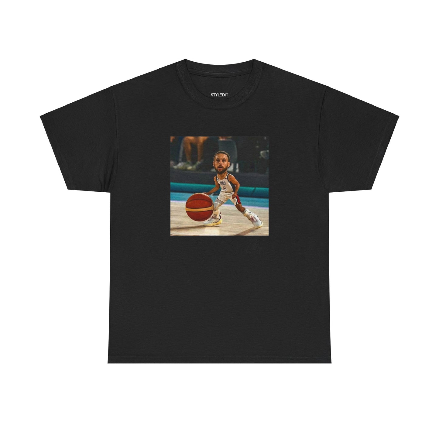 Stephen Curry Box Graphic Tee - NBA Basketball Fan Apparel
