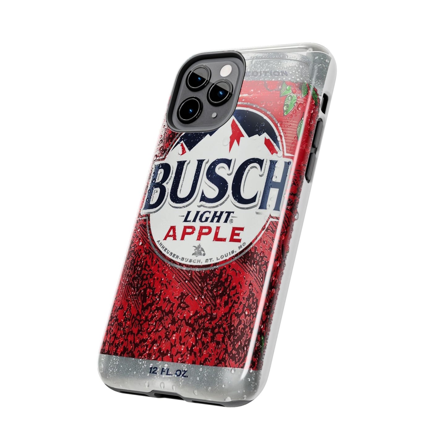Busch Light Apple Bapple Vibes Phone Case – Funny Apple-Inspired Design, Slim Protective Cover for iPhone & Samsung, Crisp Limited Edition Aesthetic