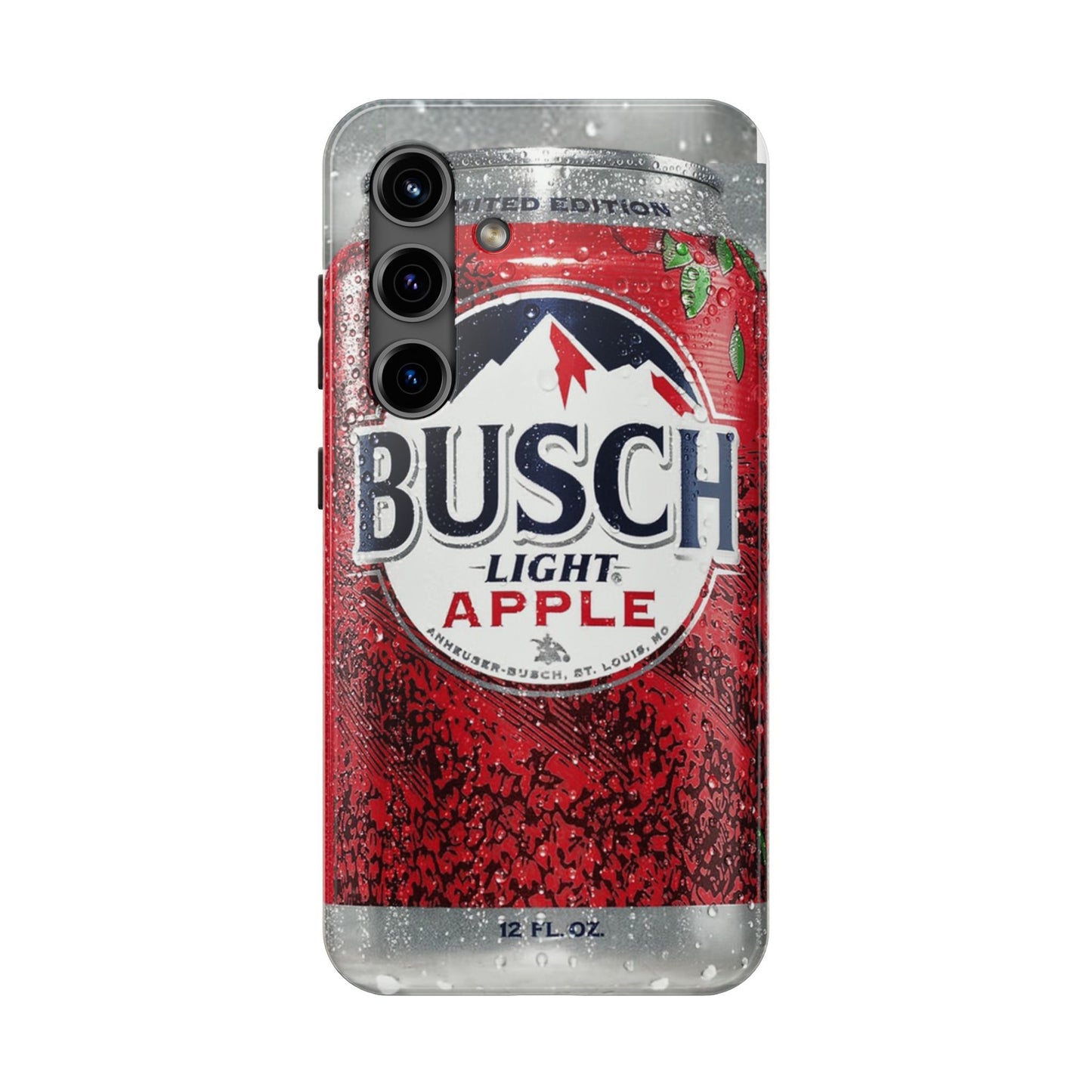 Busch Light Apple Bapple Vibes Phone Case – Funny Apple-Inspired Design, Slim Protective Cover for iPhone & Samsung, Crisp Limited Edition Aesthetic