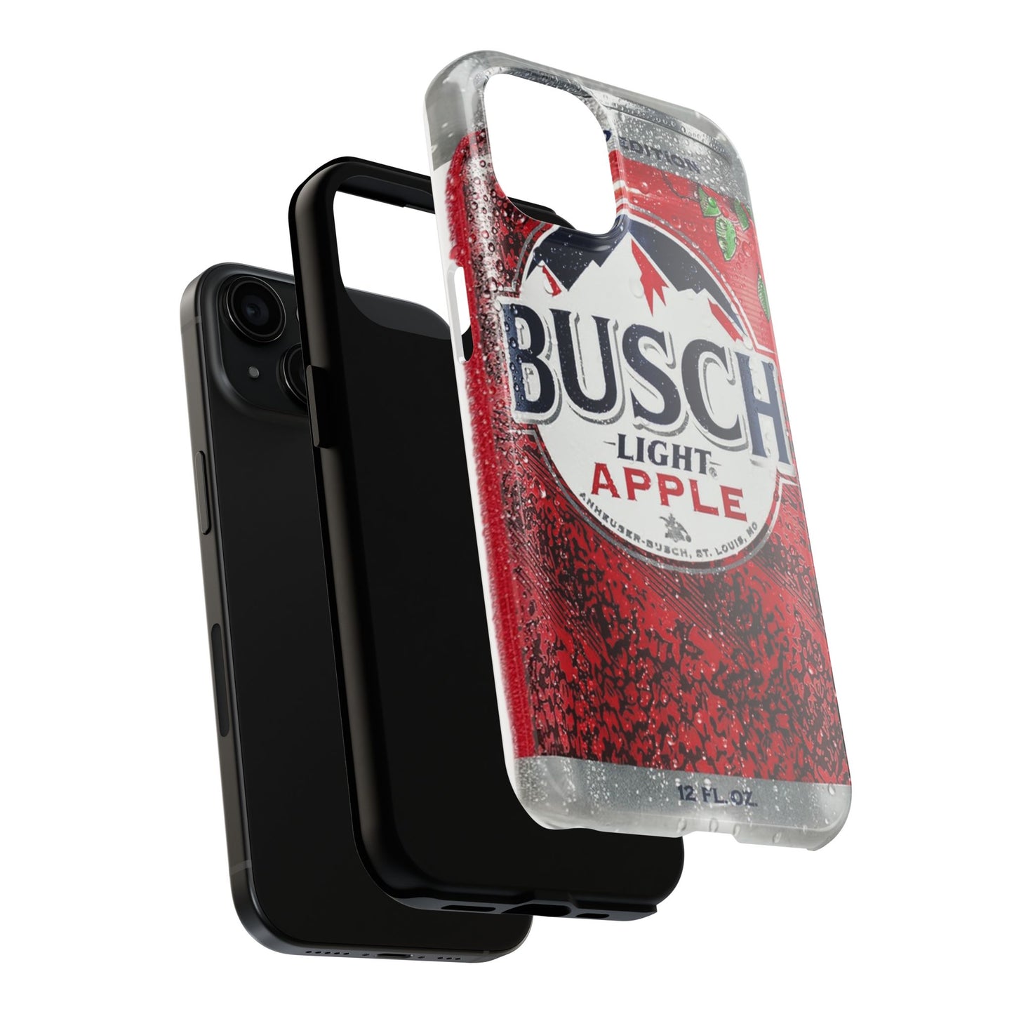 Busch Light Apple Bapple Vibes Phone Case – Funny Apple-Inspired Design, Slim Protective Cover for iPhone & Samsung, Crisp Limited Edition Aesthetic
