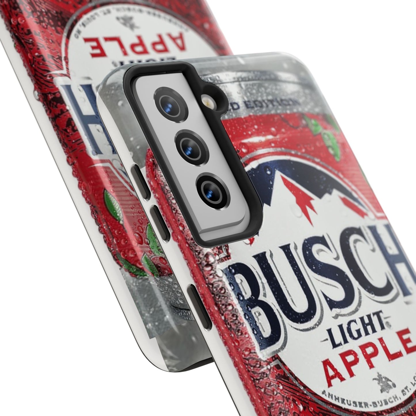 Busch Light Apple Bapple Vibes Phone Case – Funny Apple-Inspired Design, Slim Protective Cover for iPhone & Samsung, Crisp Limited Edition Aesthetic