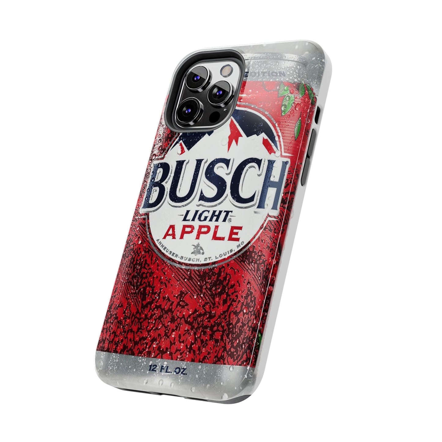 Busch Light Apple Bapple Vibes Phone Case – Funny Apple-Inspired Design, Slim Protective Cover for iPhone & Samsung, Crisp Limited Edition Aesthetic