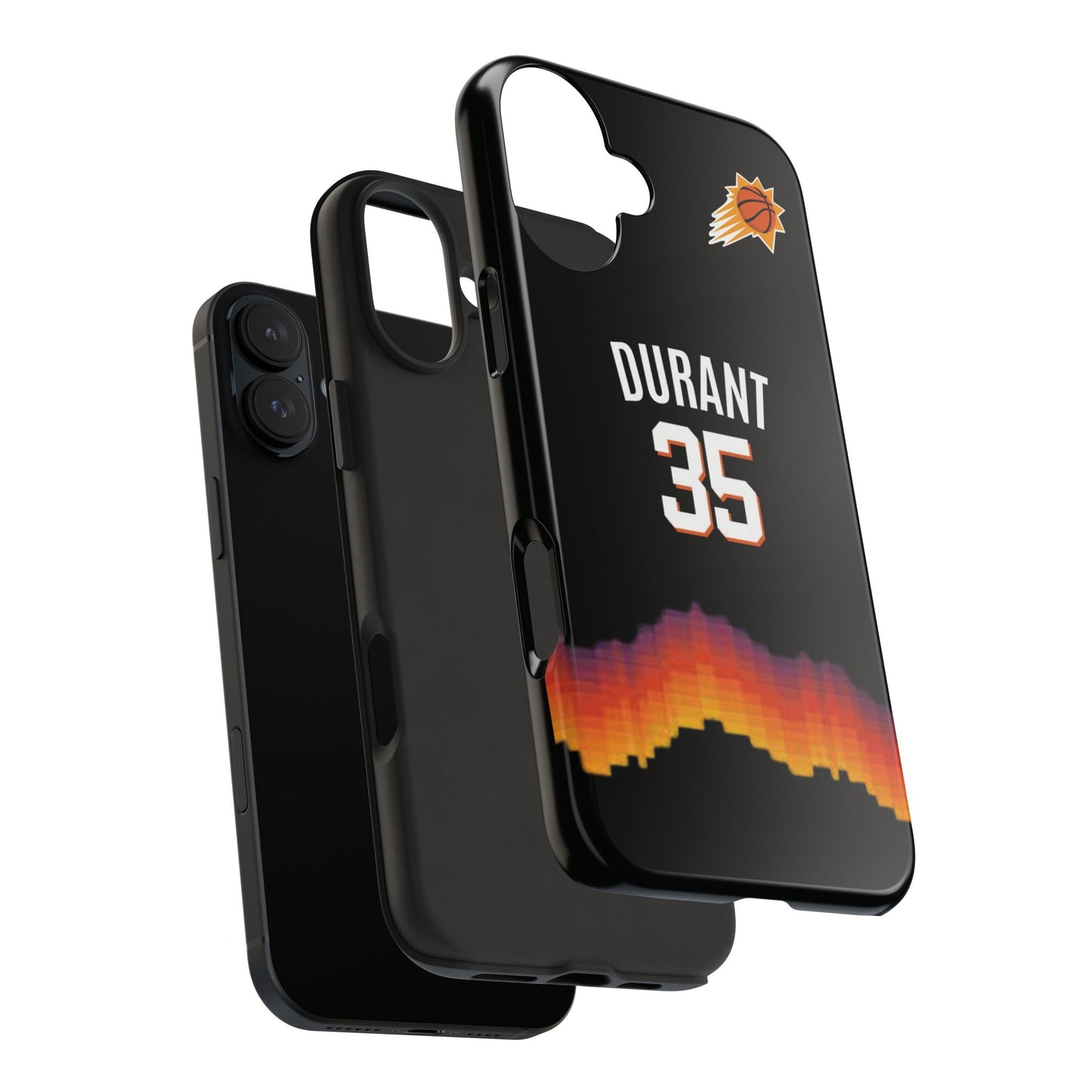 Kevin Durant, Phoenix Suns – Slim Reaper Basketball iPhone and Samsung Case Black