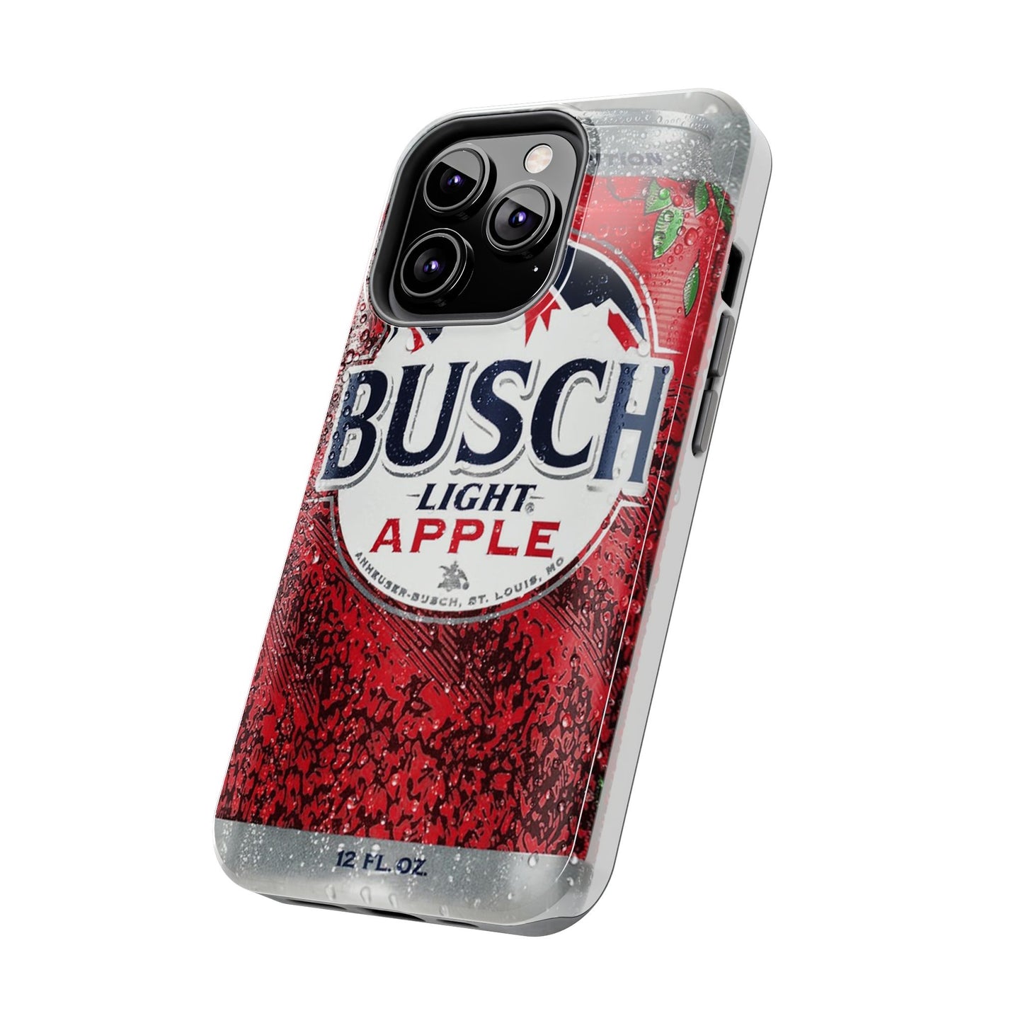 Busch Light Apple Bapple Vibes Phone Case – Funny Apple-Inspired Design, Slim Protective Cover for iPhone & Samsung, Crisp Limited Edition Aesthetic