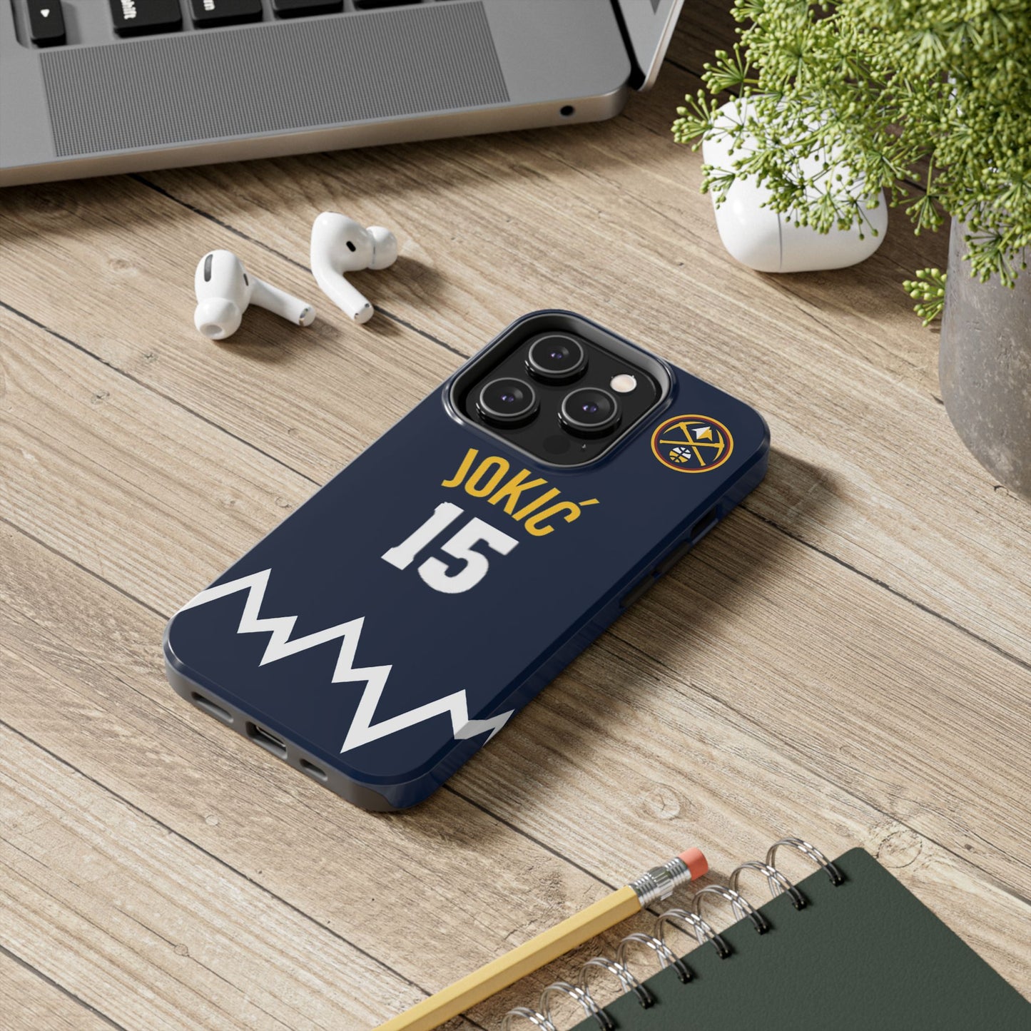 Nikola Jokić, Denver Nuggets – Joker Basketball iPhone and Samsung Case
