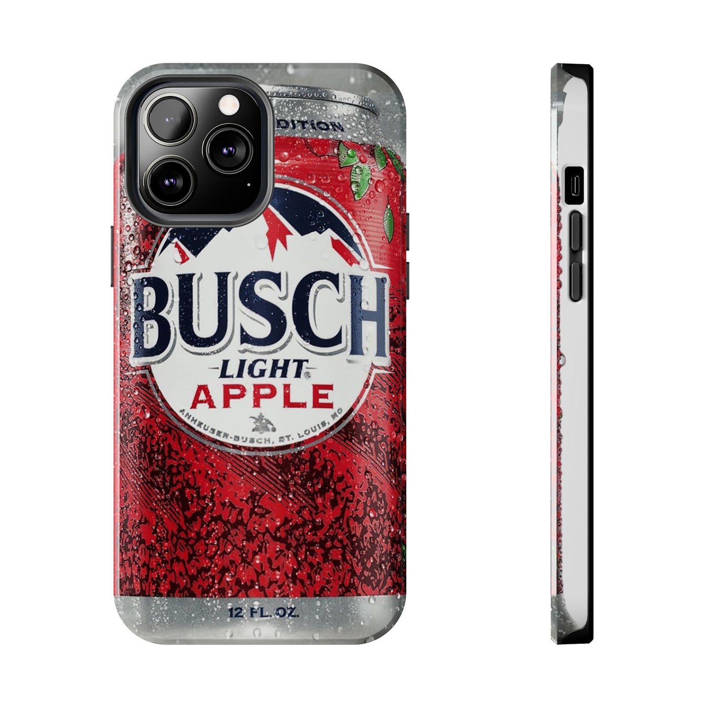 Busch Light Apple Bapple Vibes Phone Case – Funny Apple-Inspired Design, Slim Protective Cover for iPhone & Samsung, Crisp Limited Edition Aesthetic