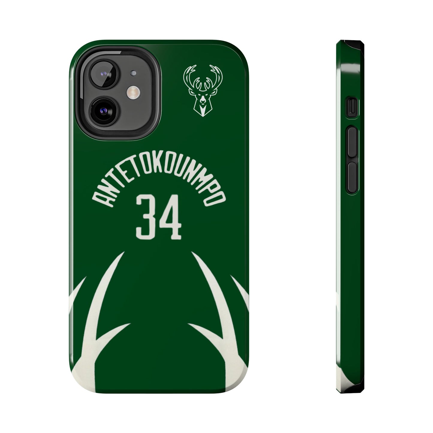 Giannis Antetokounmpo Milwaukee Bucks – Basketball iPhone and Samsung Case Green