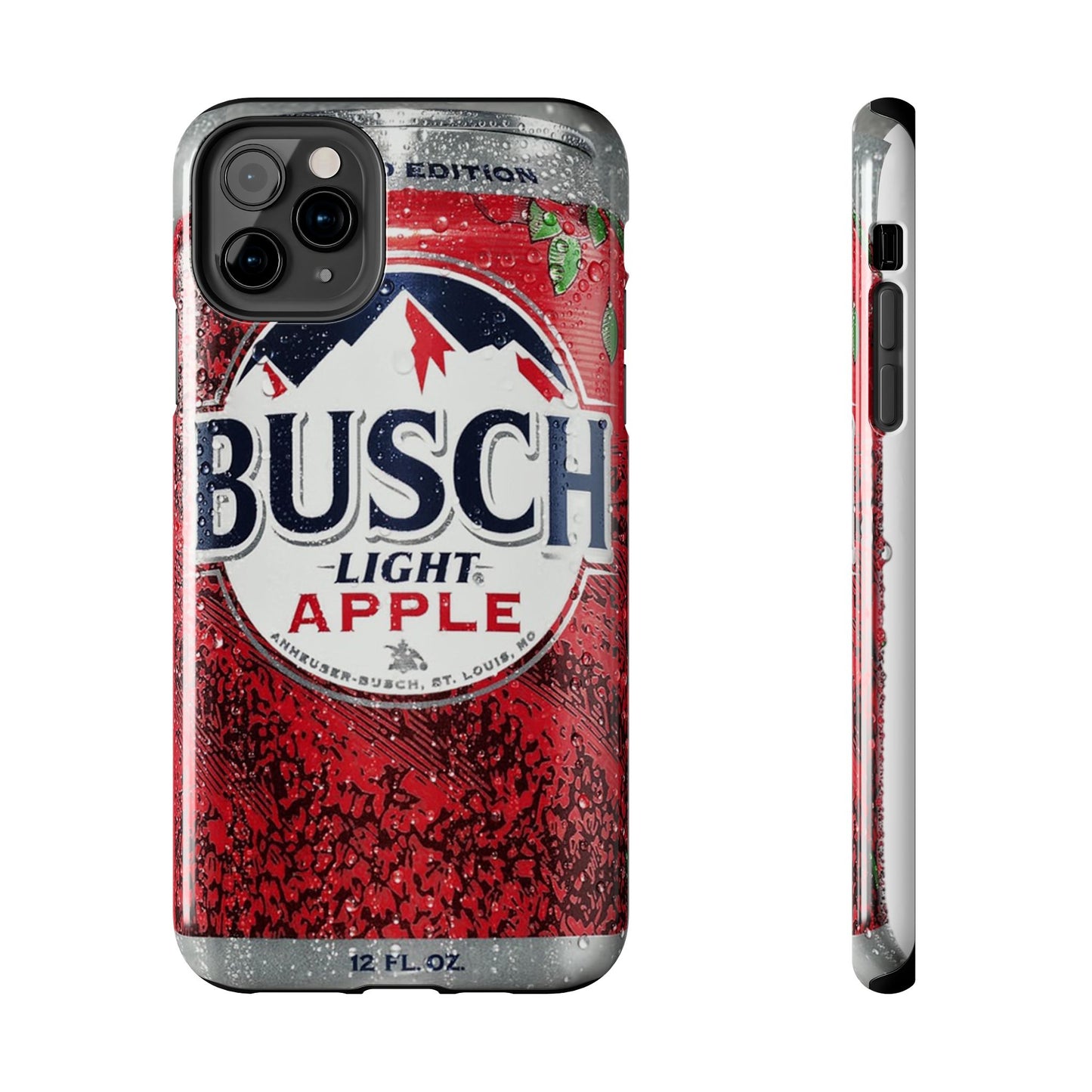 Busch Light Apple Bapple Vibes Phone Case – Funny Apple-Inspired Design, Slim Protective Cover for iPhone & Samsung, Crisp Limited Edition Aesthetic