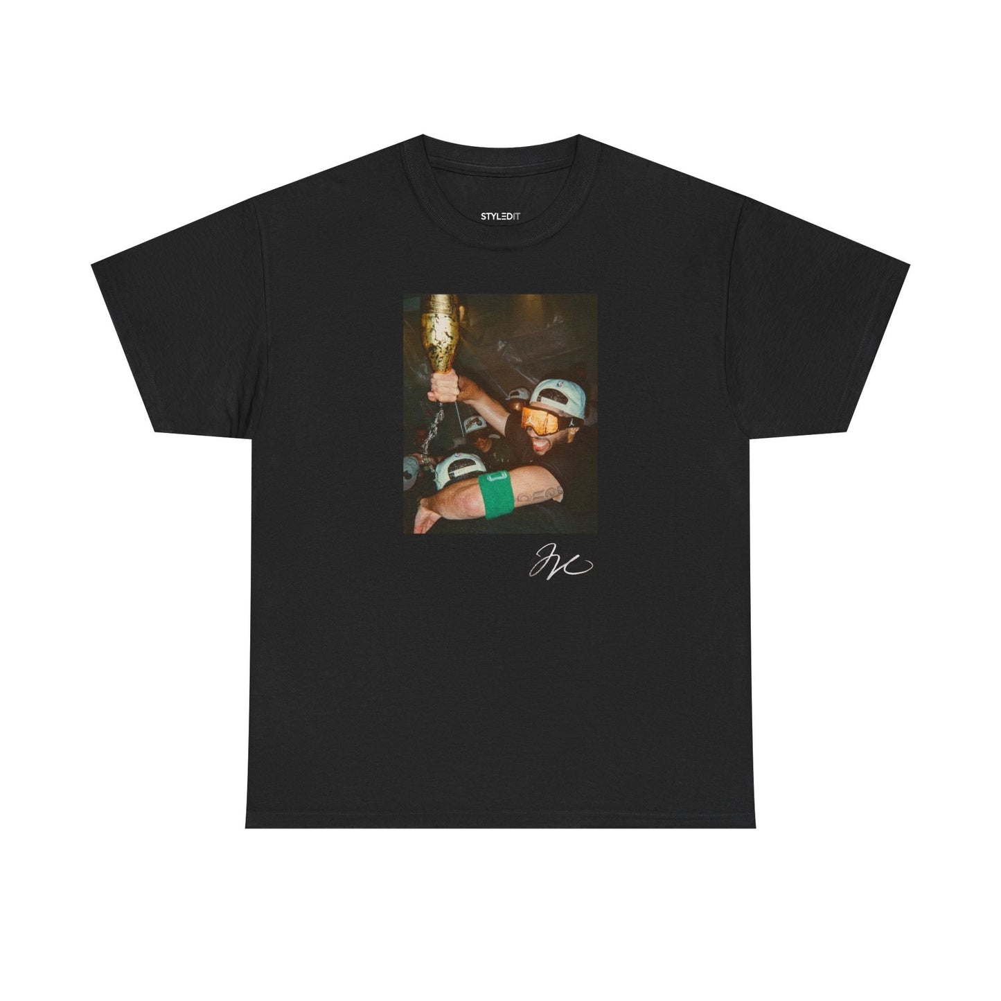 Jayson Tatum shirt with bold graphic design