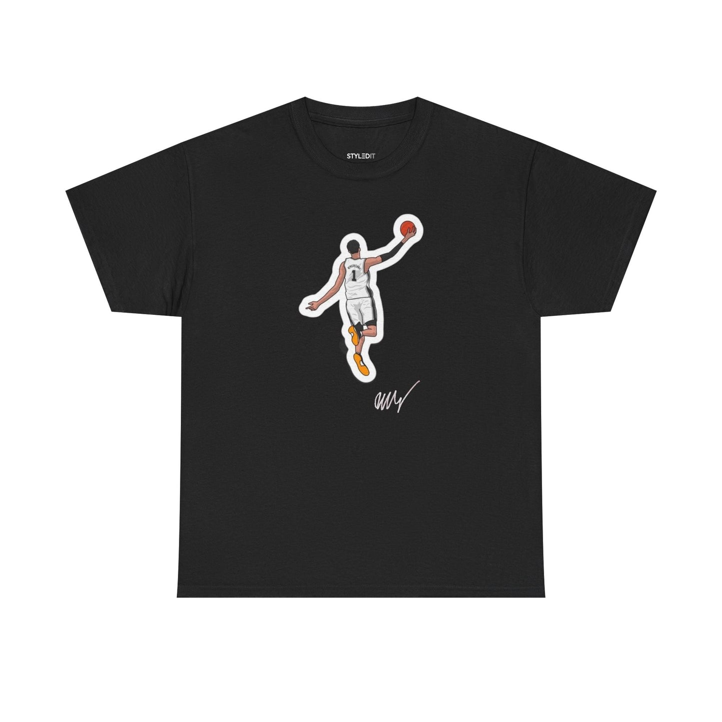 Victor Wembanyama shirt with bold player graphic