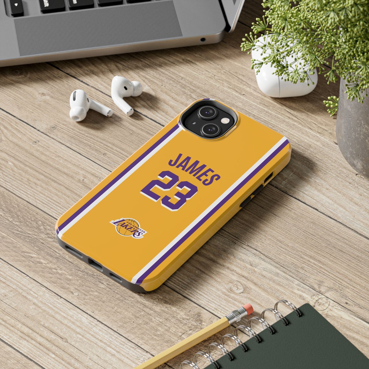LeBron James, Los Angeles Lakers – King’s Legacy Basketball iPhone and Samsung Case