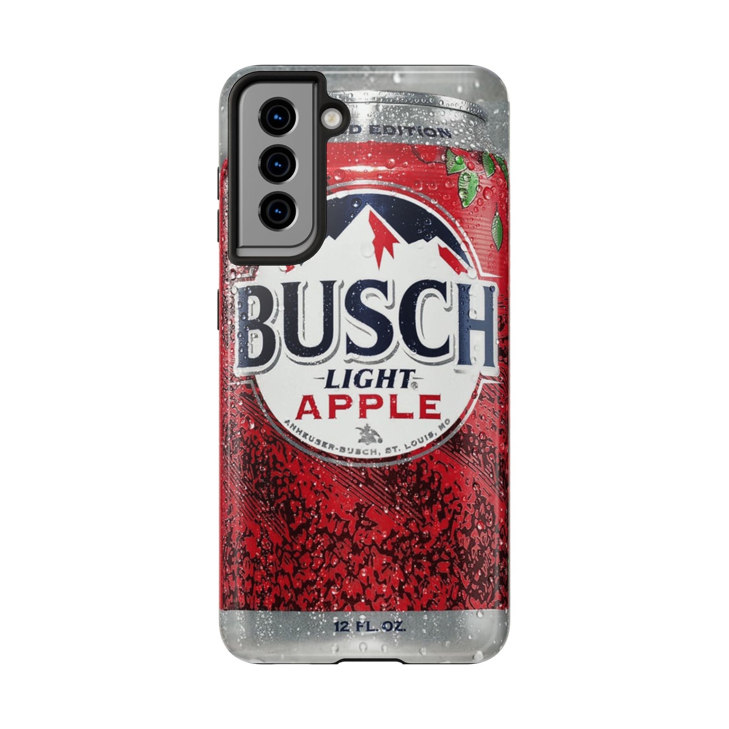 Busch Light Apple Bapple Vibes Phone Case – Funny Apple-Inspired Design, Slim Protective Cover for iPhone & Samsung, Crisp Limited Edition Aesthetic