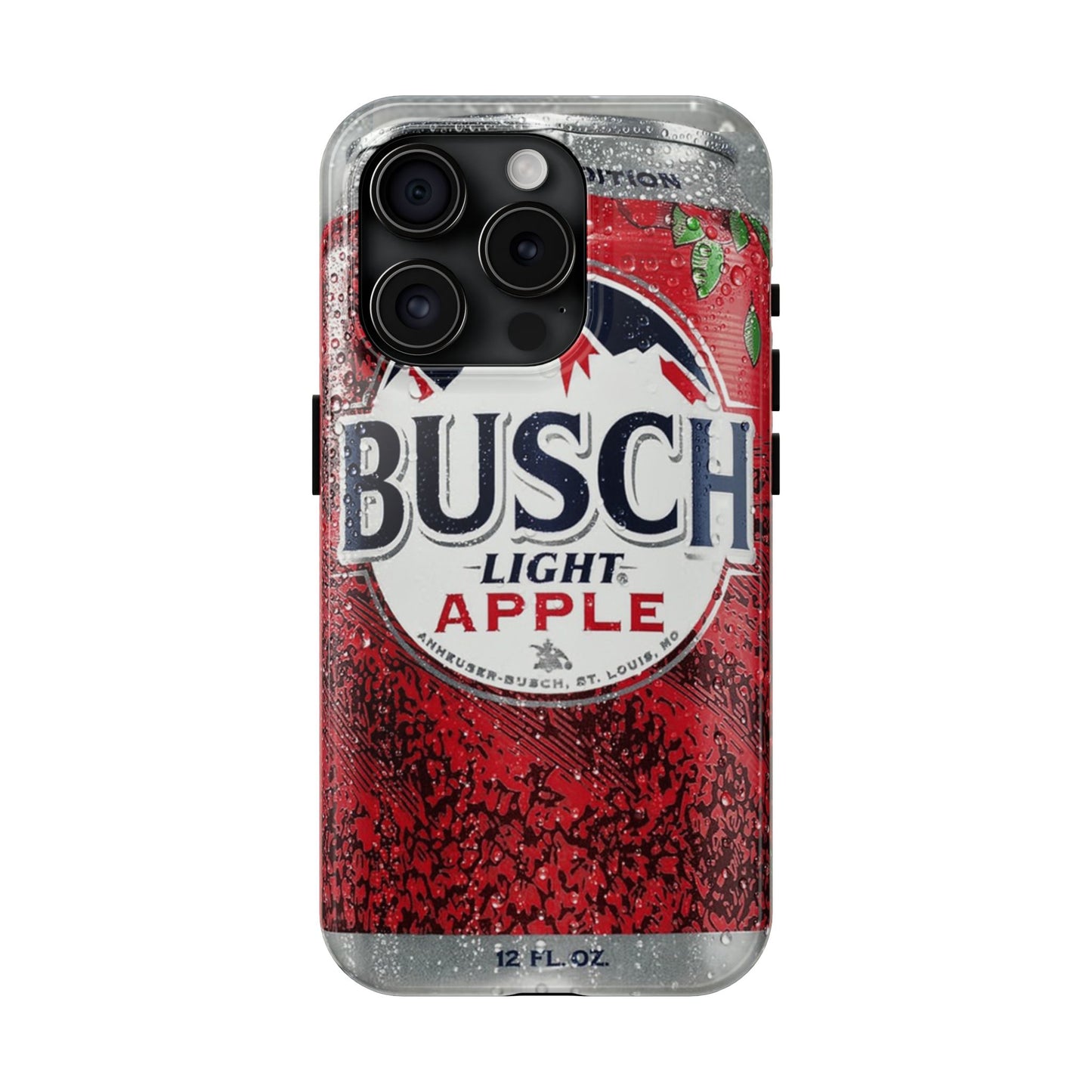 Busch Light Apple Bapple Vibes Phone Case – Funny Apple-Inspired Design, Slim Protective Cover for iPhone & Samsung, Crisp Limited Edition Aesthetic