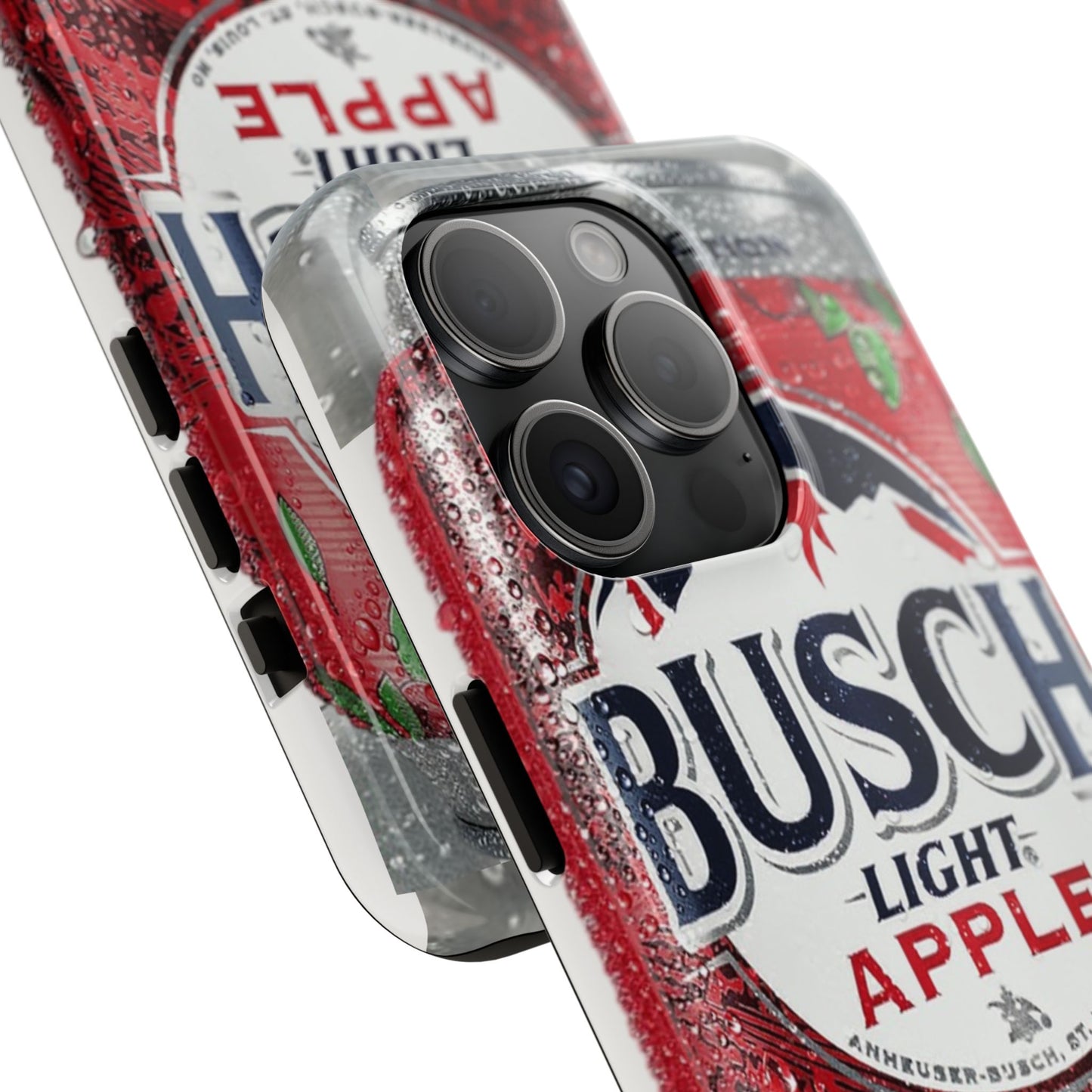 Busch Light Apple Bapple Vibes Phone Case – Funny Apple-Inspired Design, Slim Protective Cover for iPhone & Samsung, Crisp Limited Edition Aesthetic