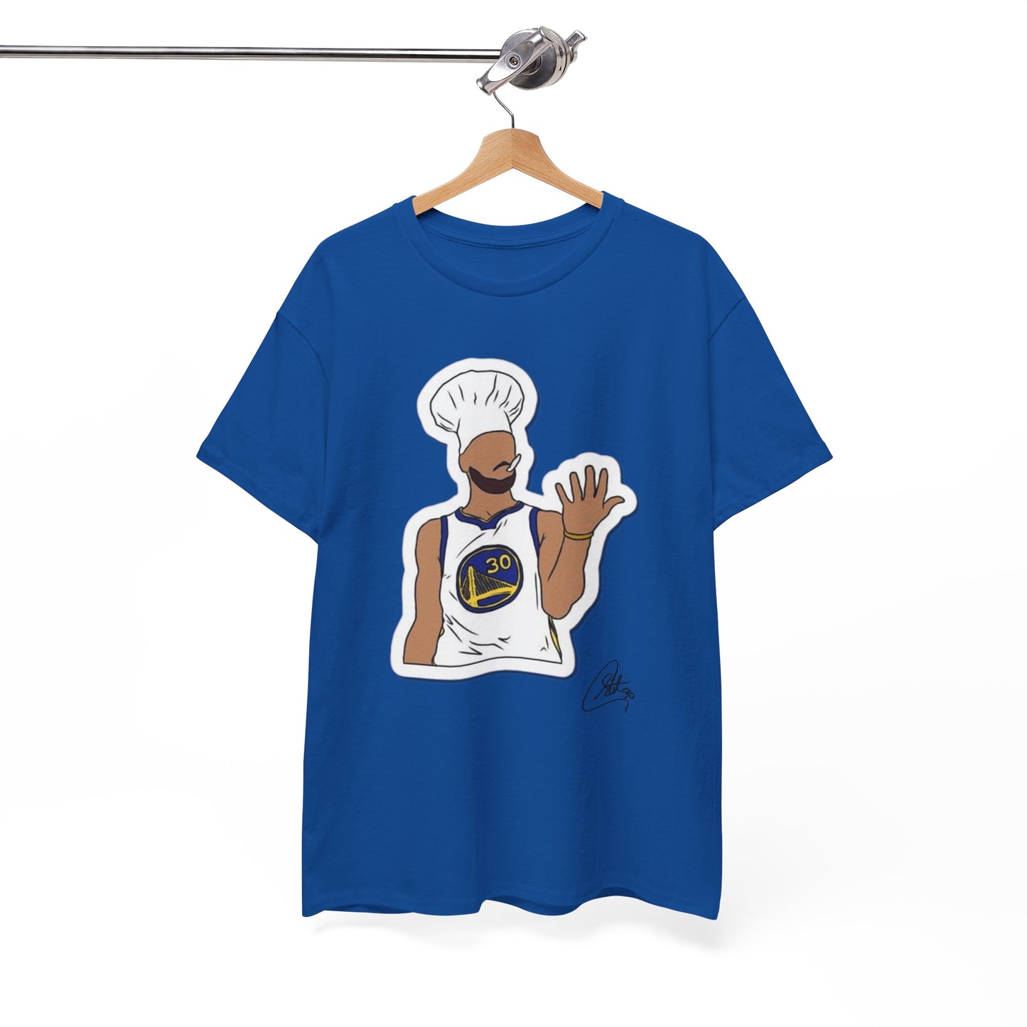 Stephen Curry Cartoon Graphic Tee - NBA Basketball Fan Apparel