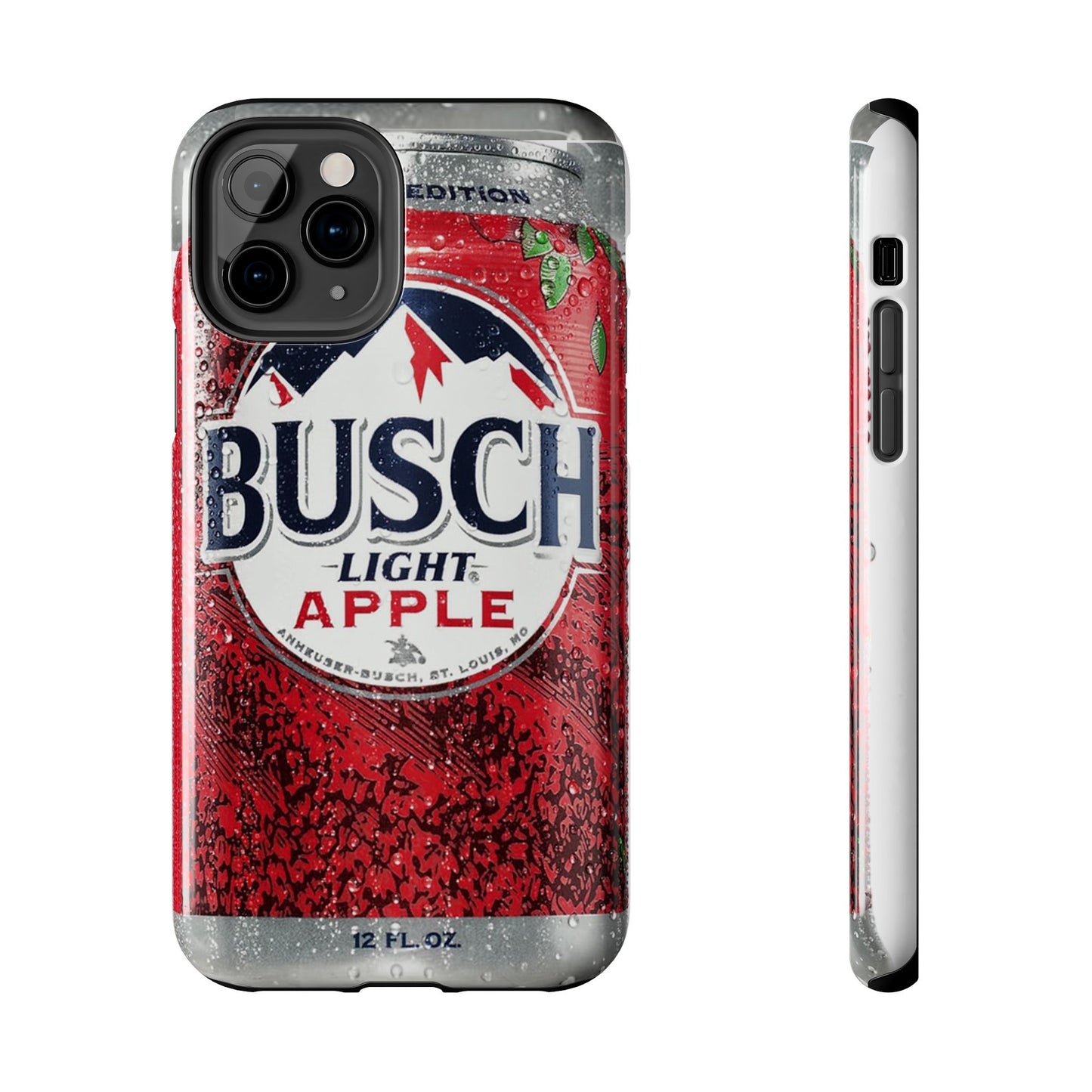 Busch Light Apple Bapple Vibes Phone Case – Funny Apple-Inspired Design, Slim Protective Cover for iPhone & Samsung, Crisp Limited Edition Aesthetic