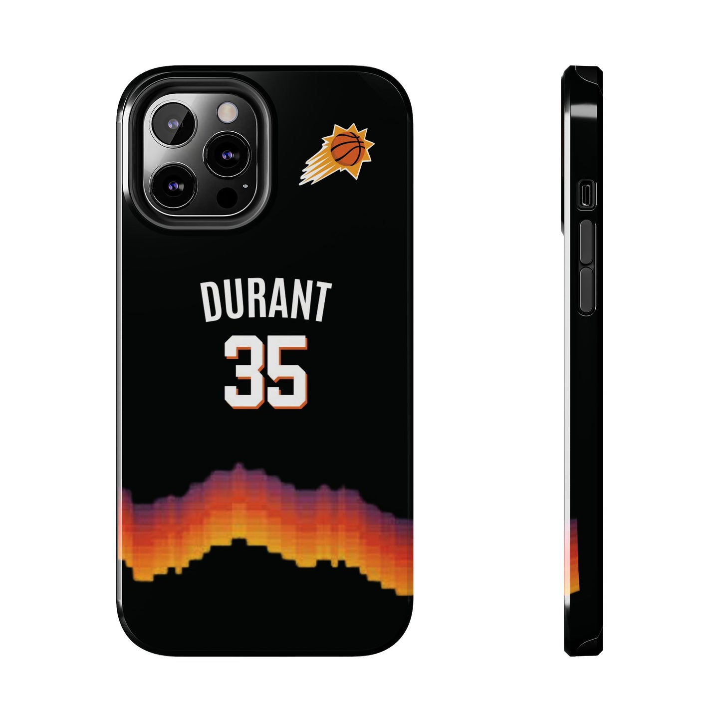 Kevin Durant, Phoenix Suns – Slim Reaper Basketball iPhone and Samsung Case Black