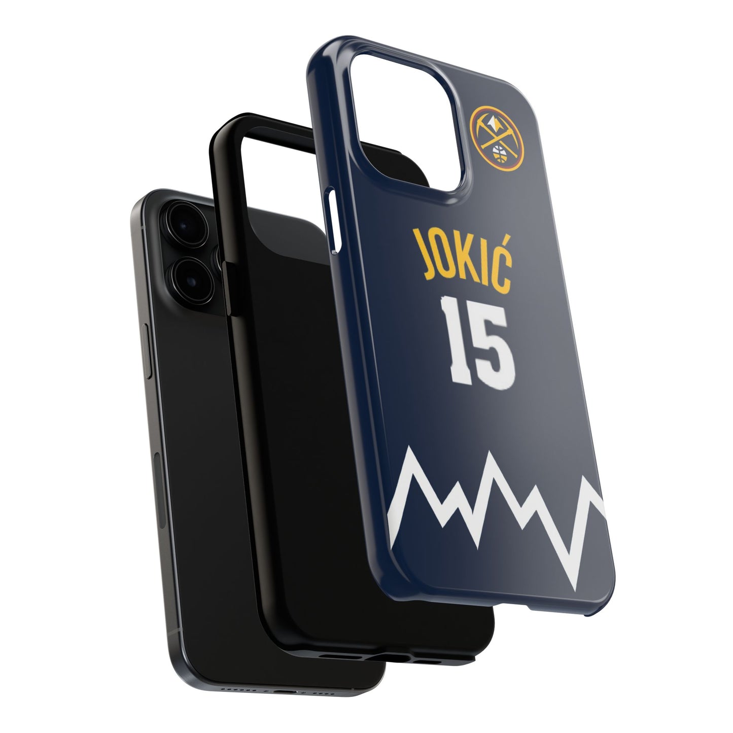 Nikola Jokić, Denver Nuggets – Joker Basketball iPhone and Samsung Case